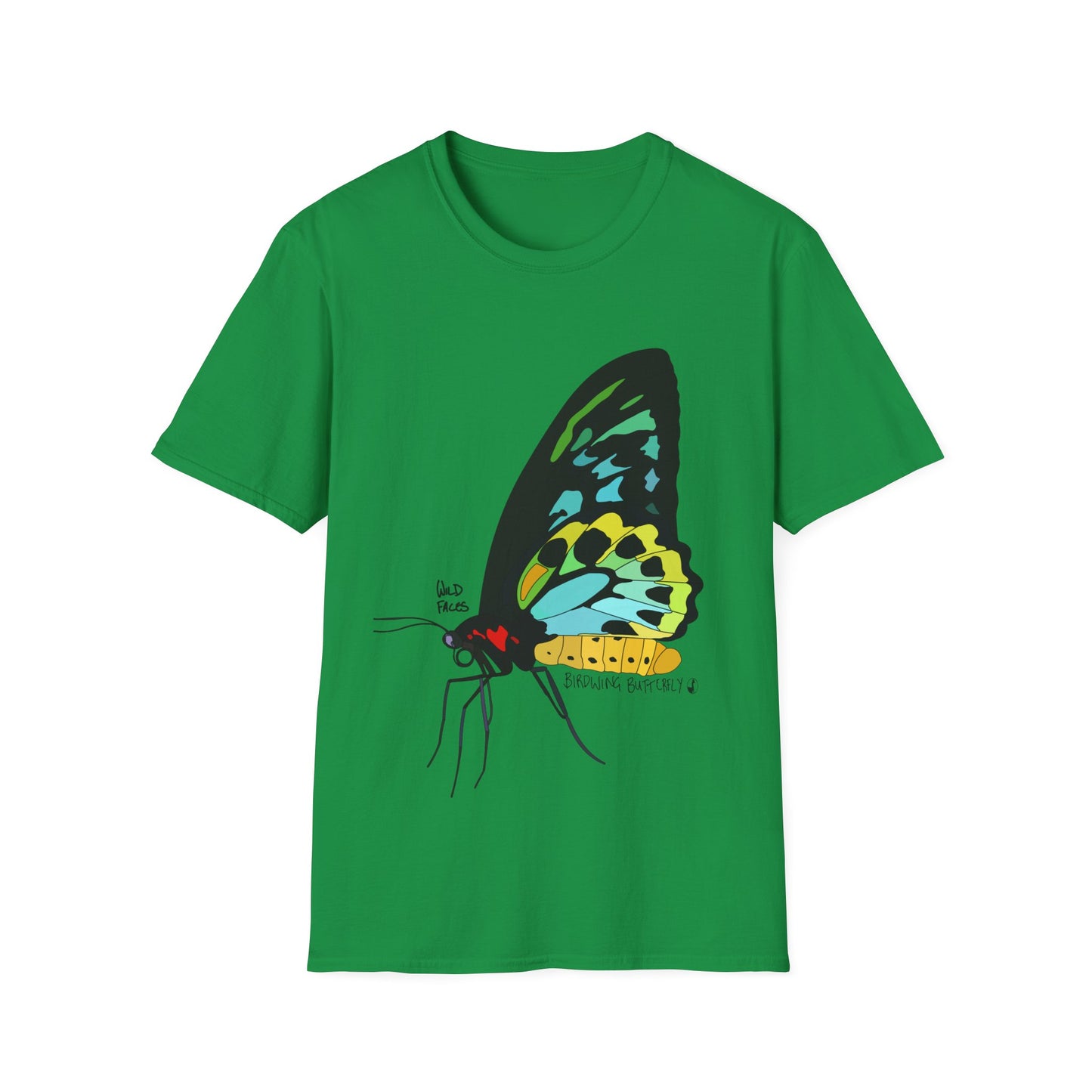 Birdwing Butterfly - Unisex Softstyle T-Shirt