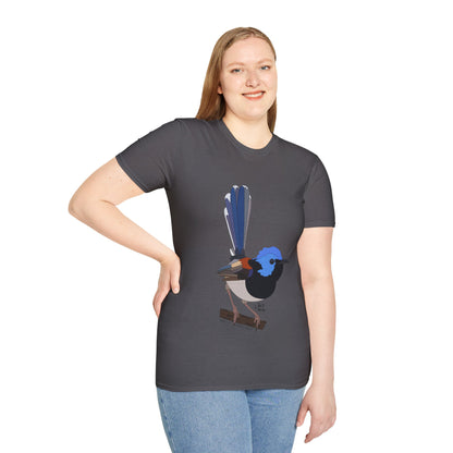 Lovely Fairy-wren - Unisex Softstyle T-Shirt