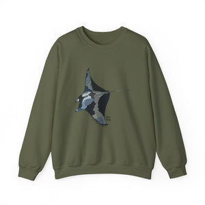 Reef Manta Ray | Unisex Heavy Blend™ Crewneck Printify