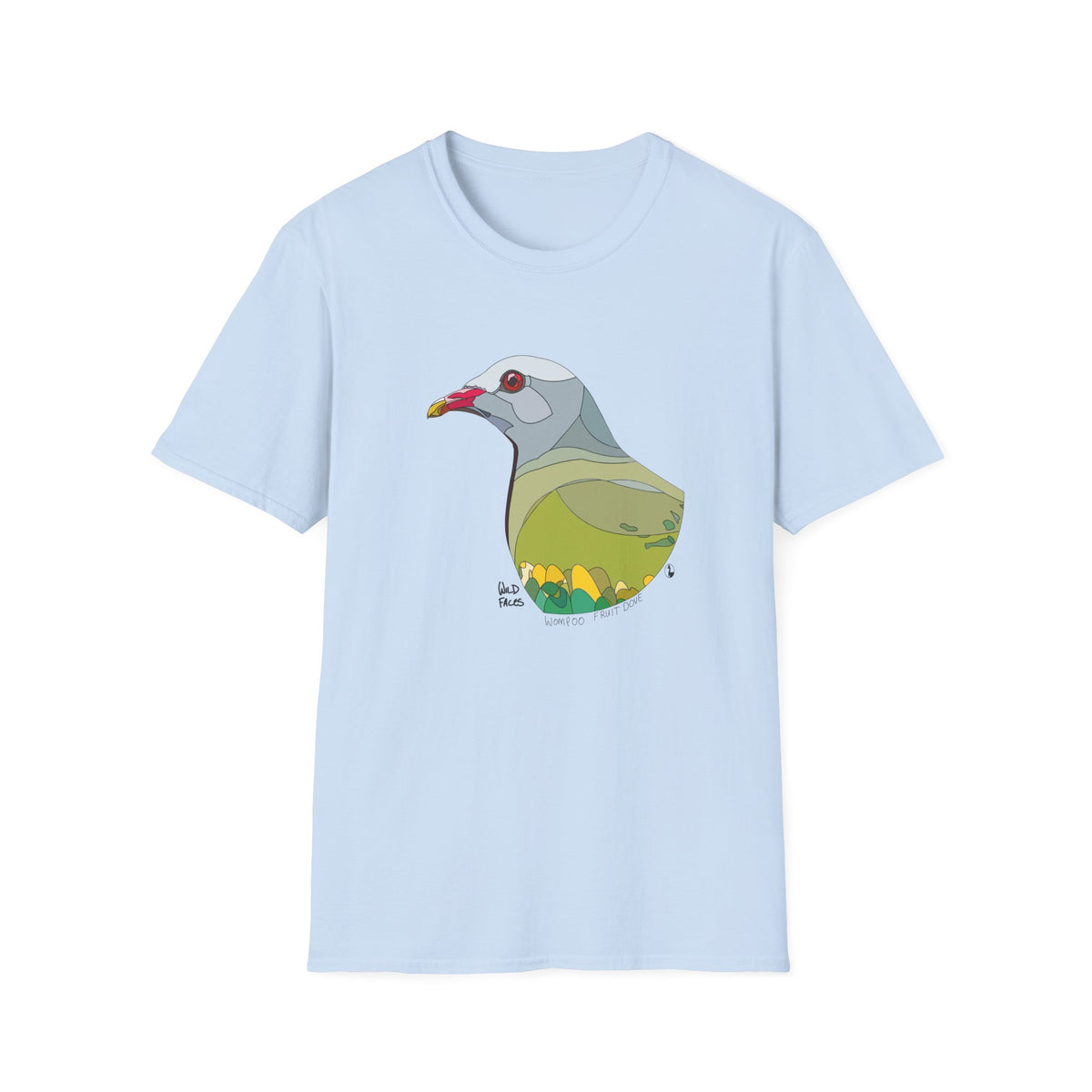 Wompoo Fruit Dove - Unisex Softstyle T-Shirt
