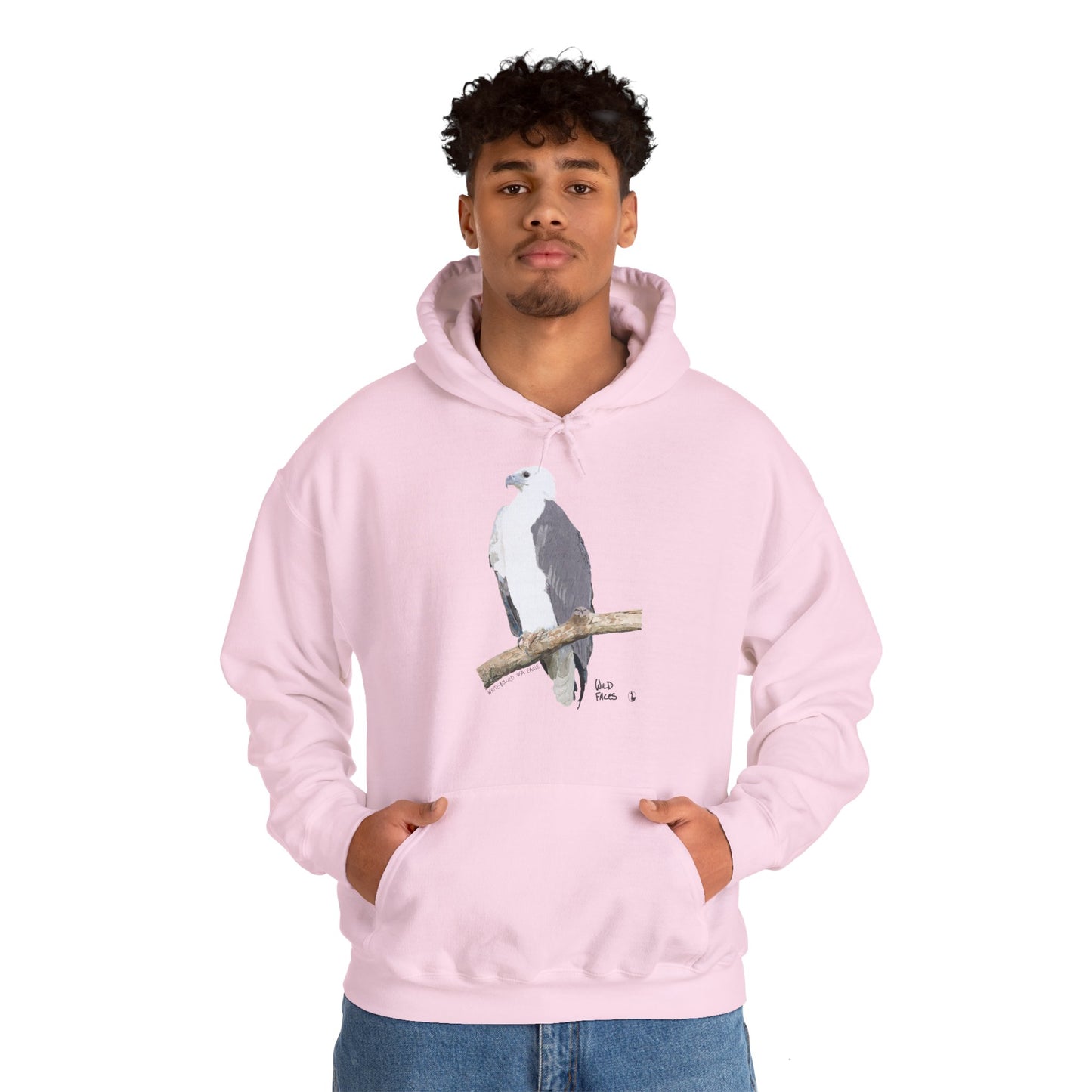 White-bellied Sea Eagle | Unisex Heavy Blend™ Hooded Sweatshirt