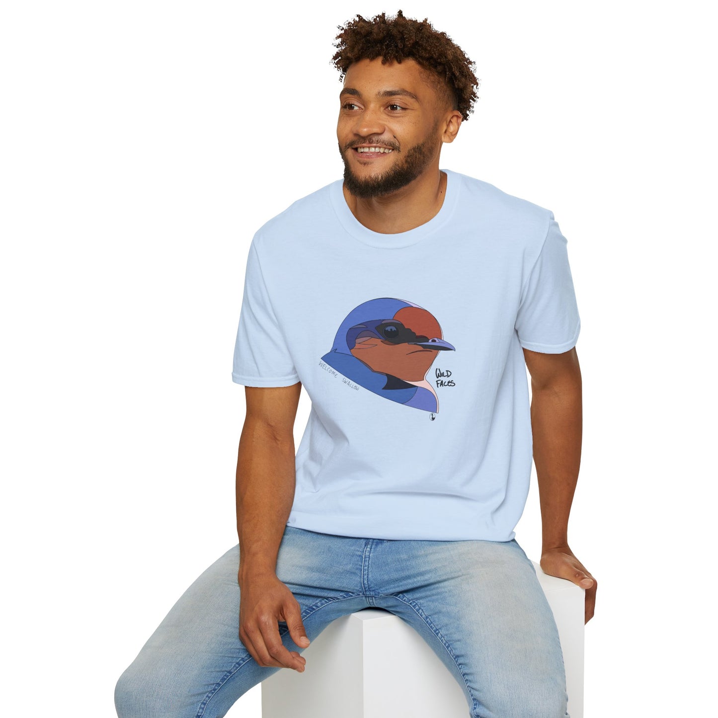 Welcome Swallow - Unisex Softstyle T-Shirt