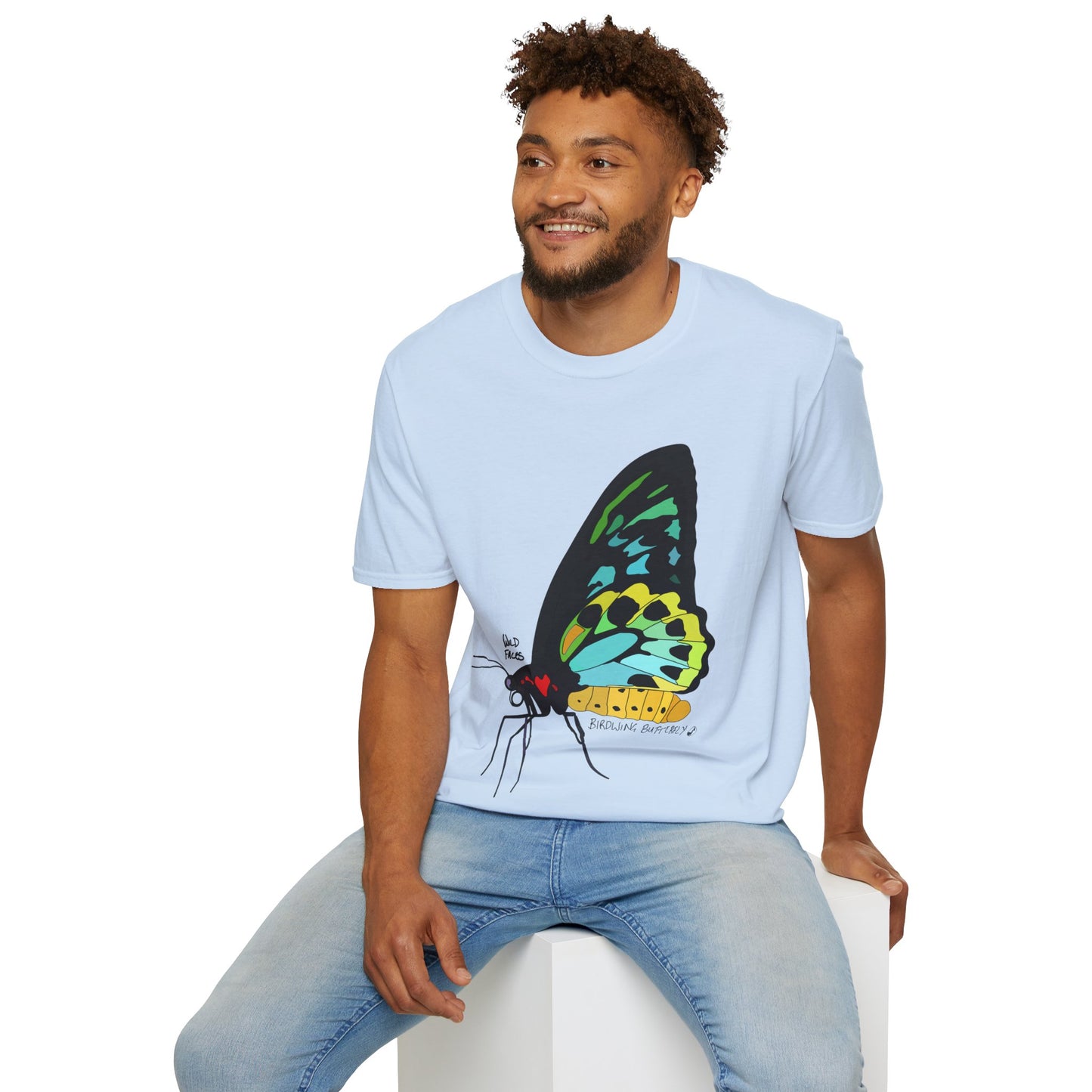 Birdwing Butterfly - Unisex Softstyle T-Shirt