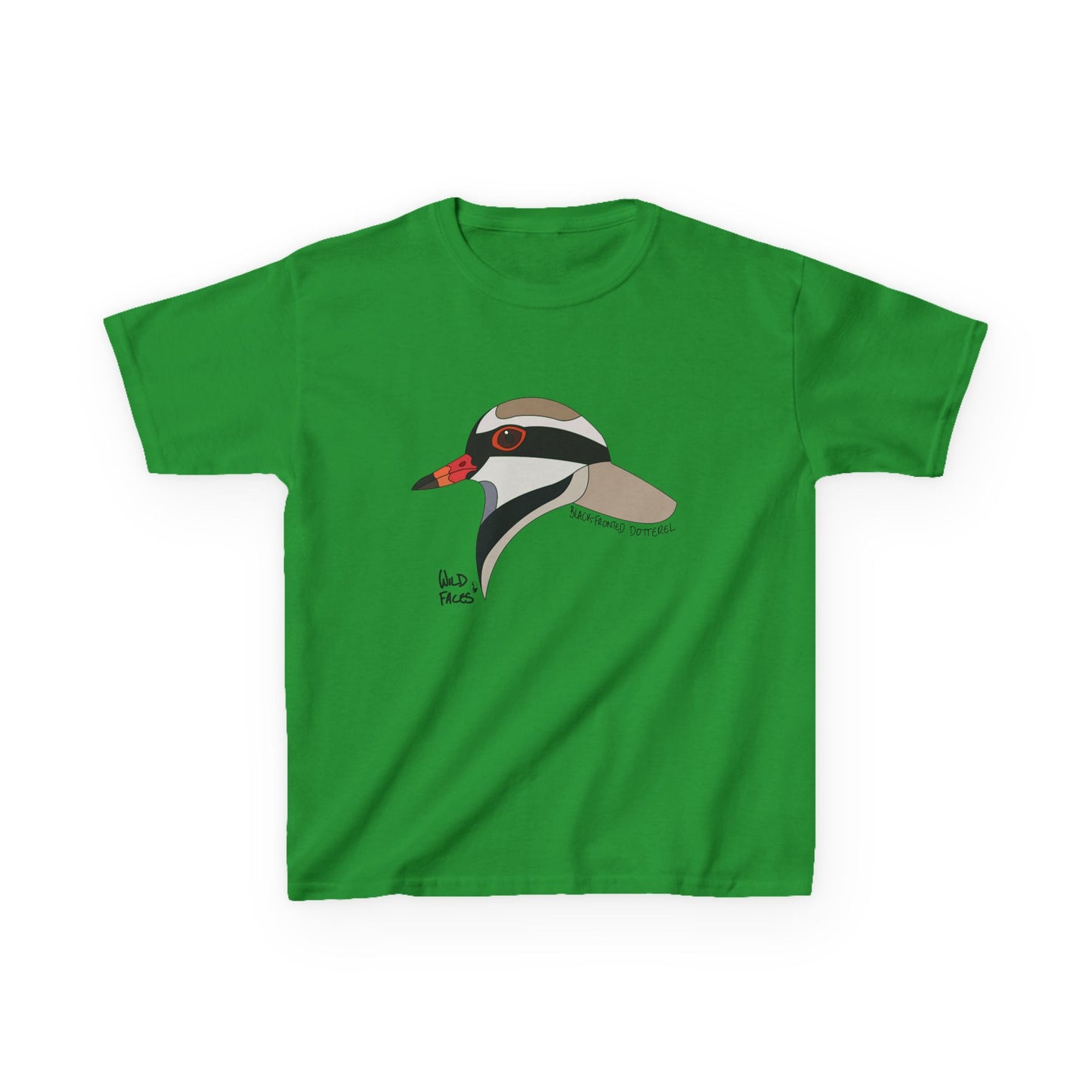 Black-fronted Dotterel | Kids Heavy Cotton™ Tee