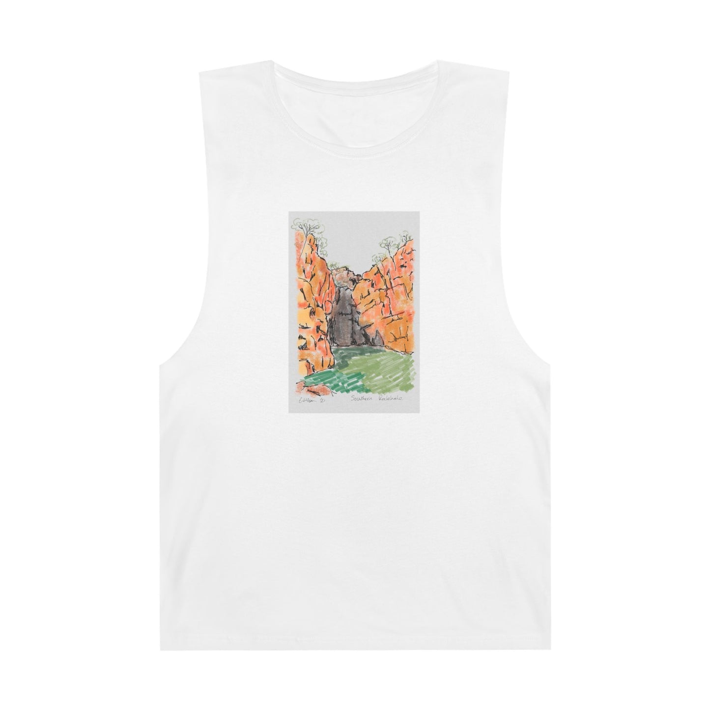 Southern Rockhole - Unisex Barnard Tank