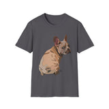 French Bulldog - Unisex Softstyle T-Shirt