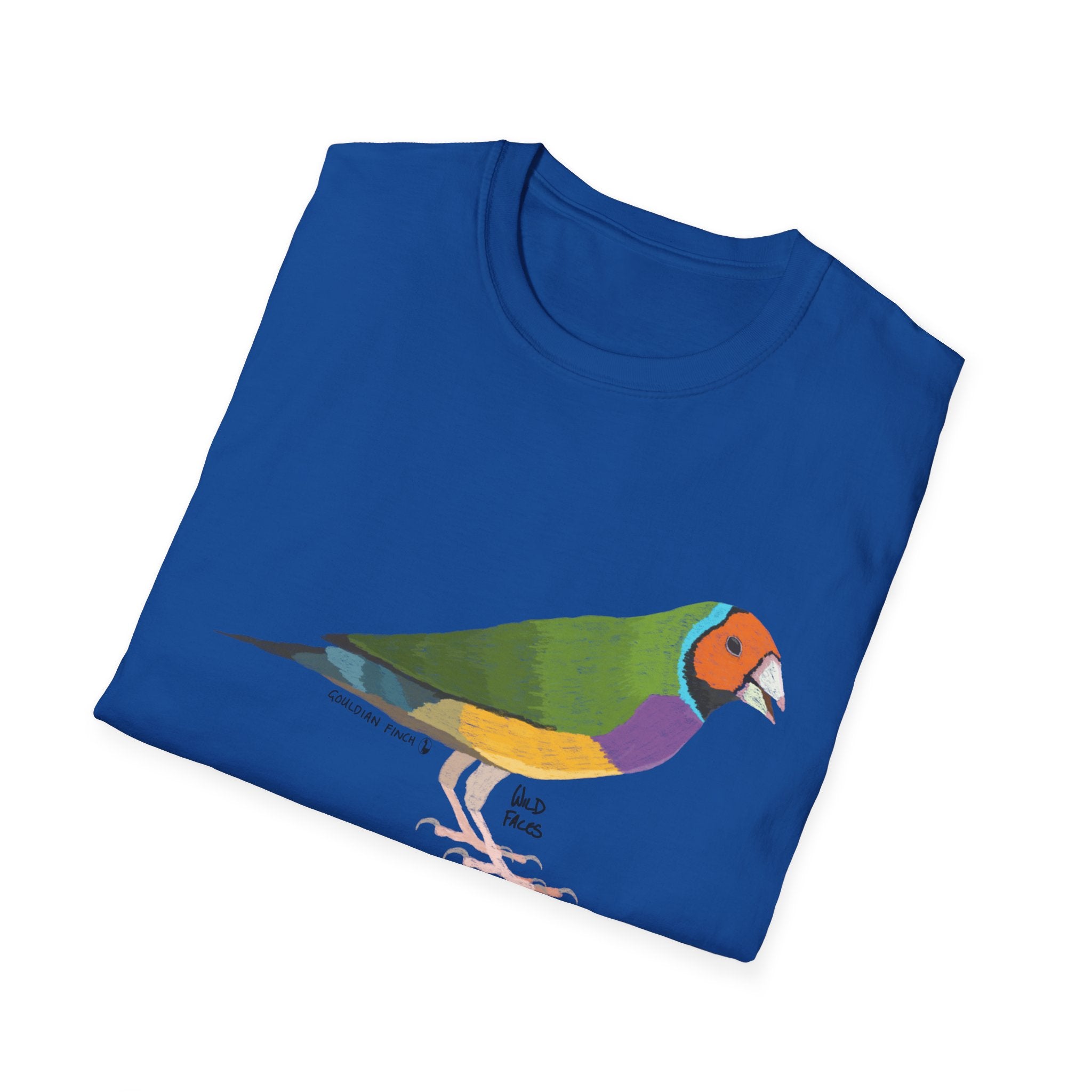 Gouldian Finch - Unisex Softstyle T-Shirt