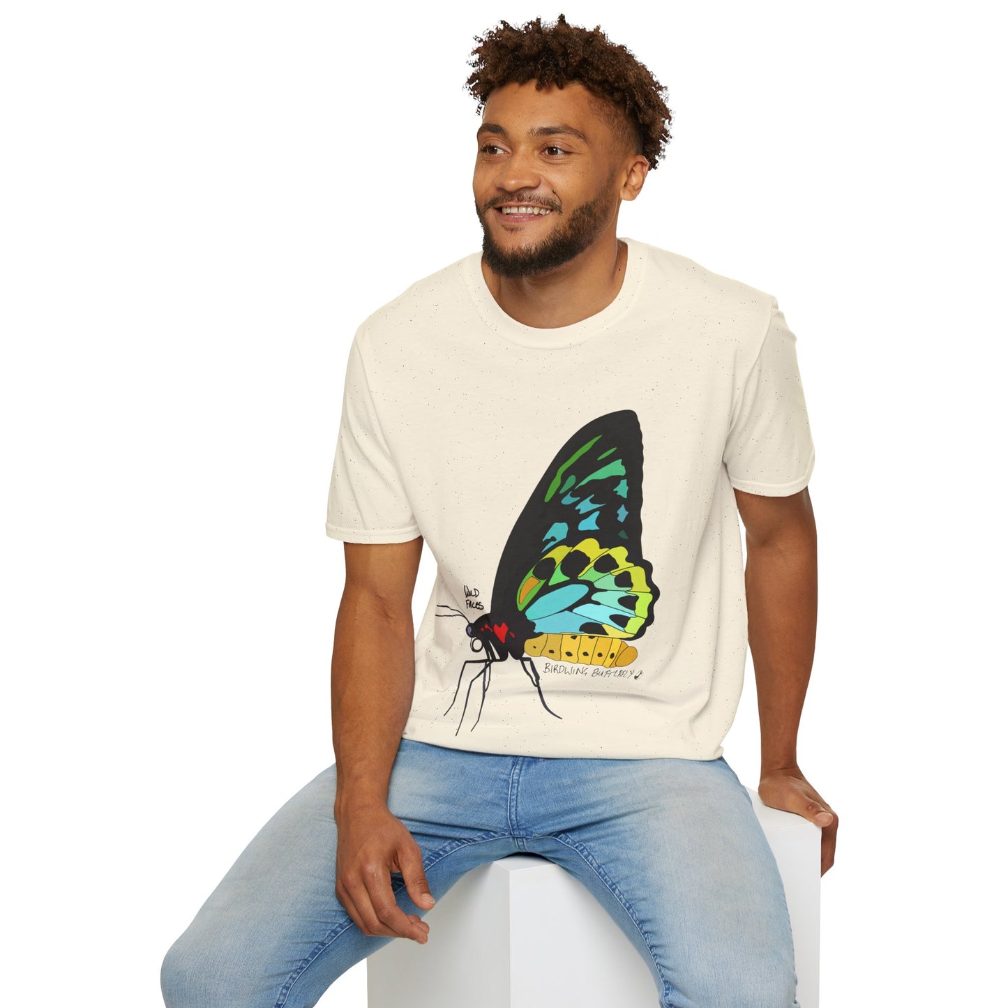 Birdwing Butterfly - Unisex Softstyle T-Shirt