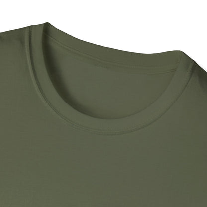 Green Turtle - Small design - Unisex Softstyle T-Shirt
