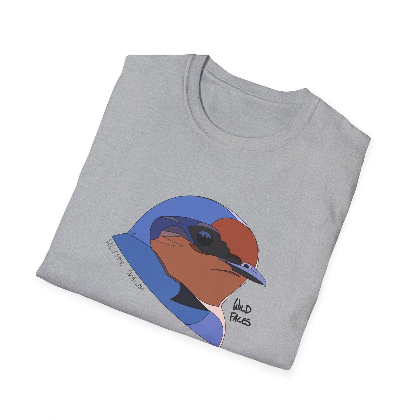 Welcome Swallow - Unisex Softstyle T-Shirt