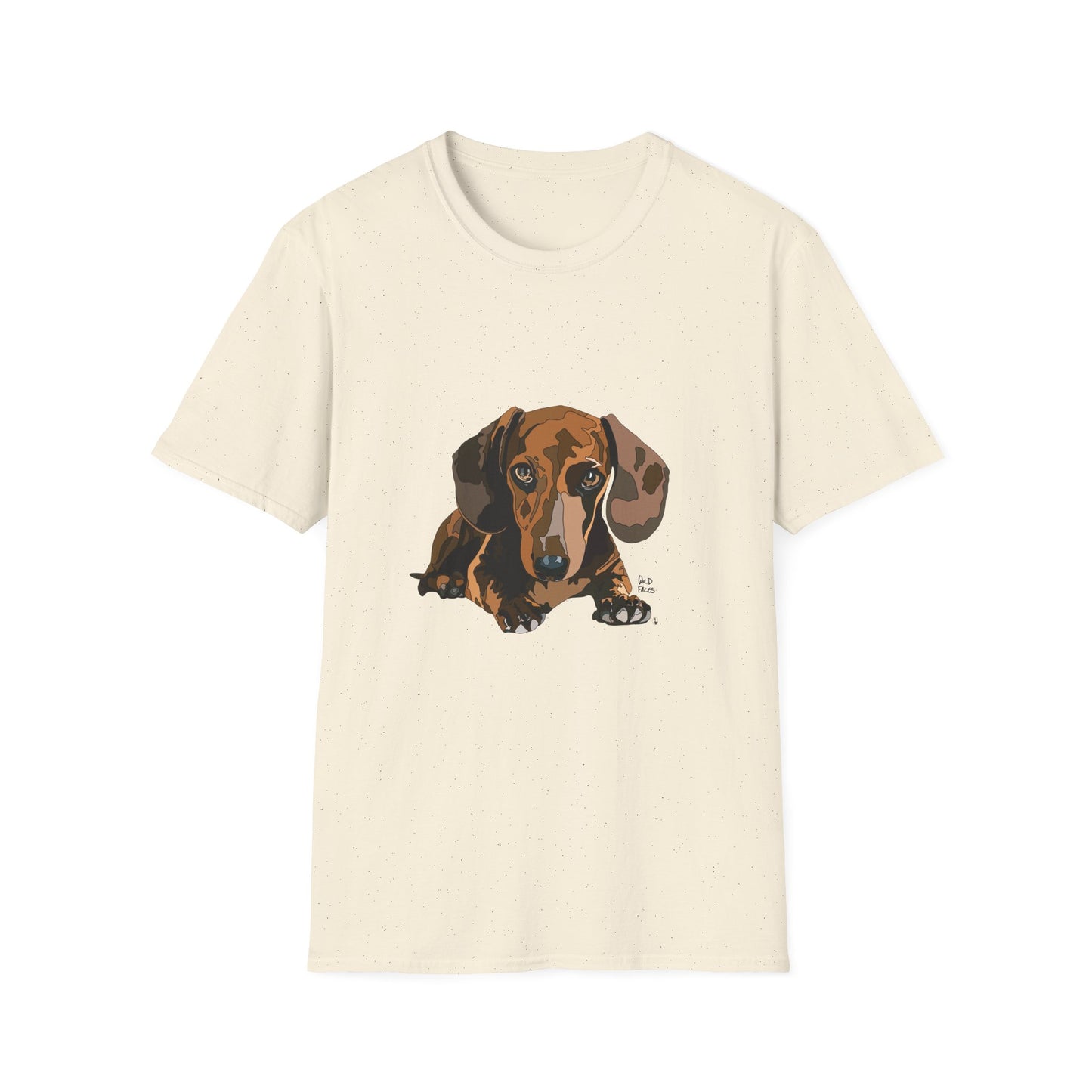 Dachshund (body) - Unisex Softstyle T-Shirt