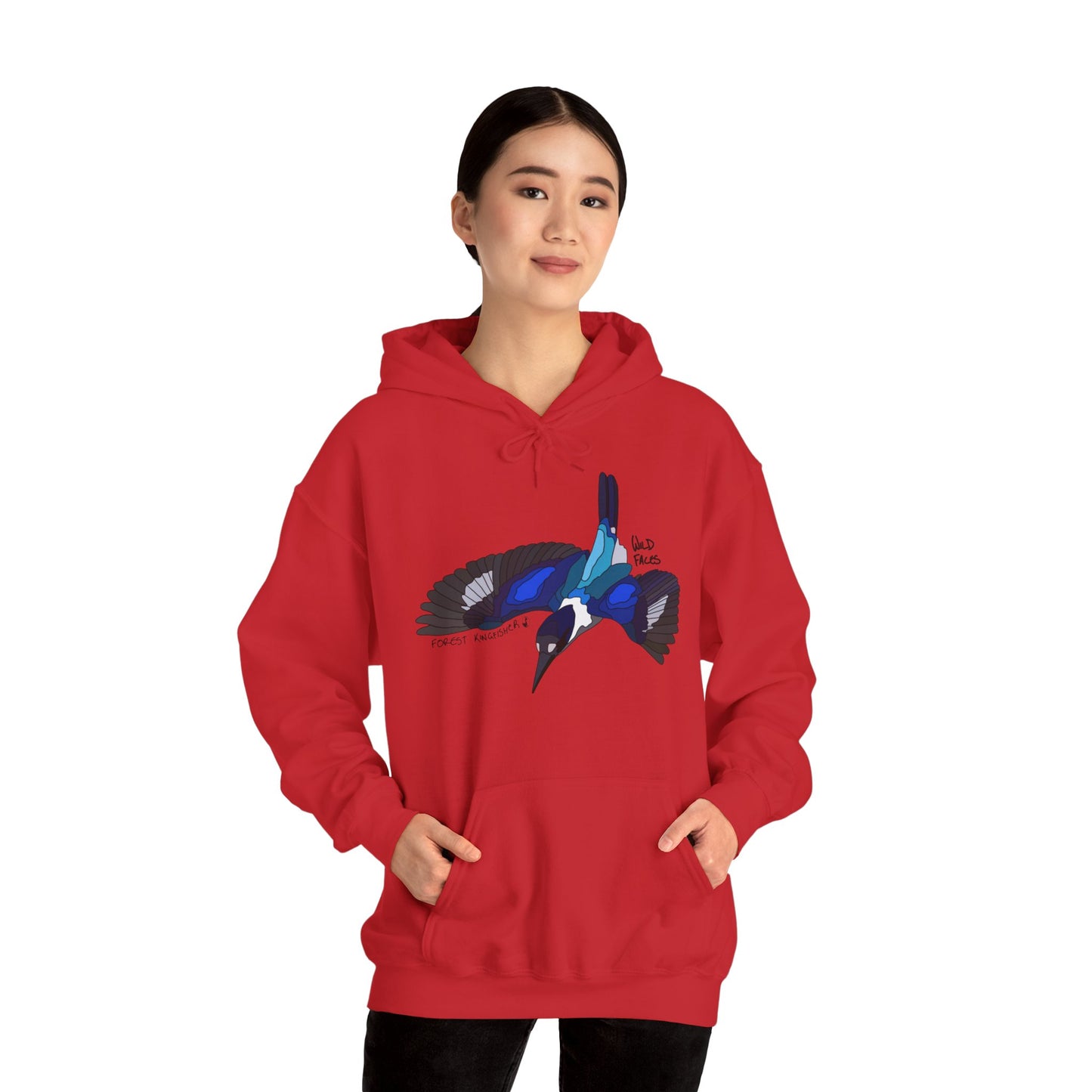 Forest Kingfisher | Unisex Heavy Blend™ Hooded Sweatshirt