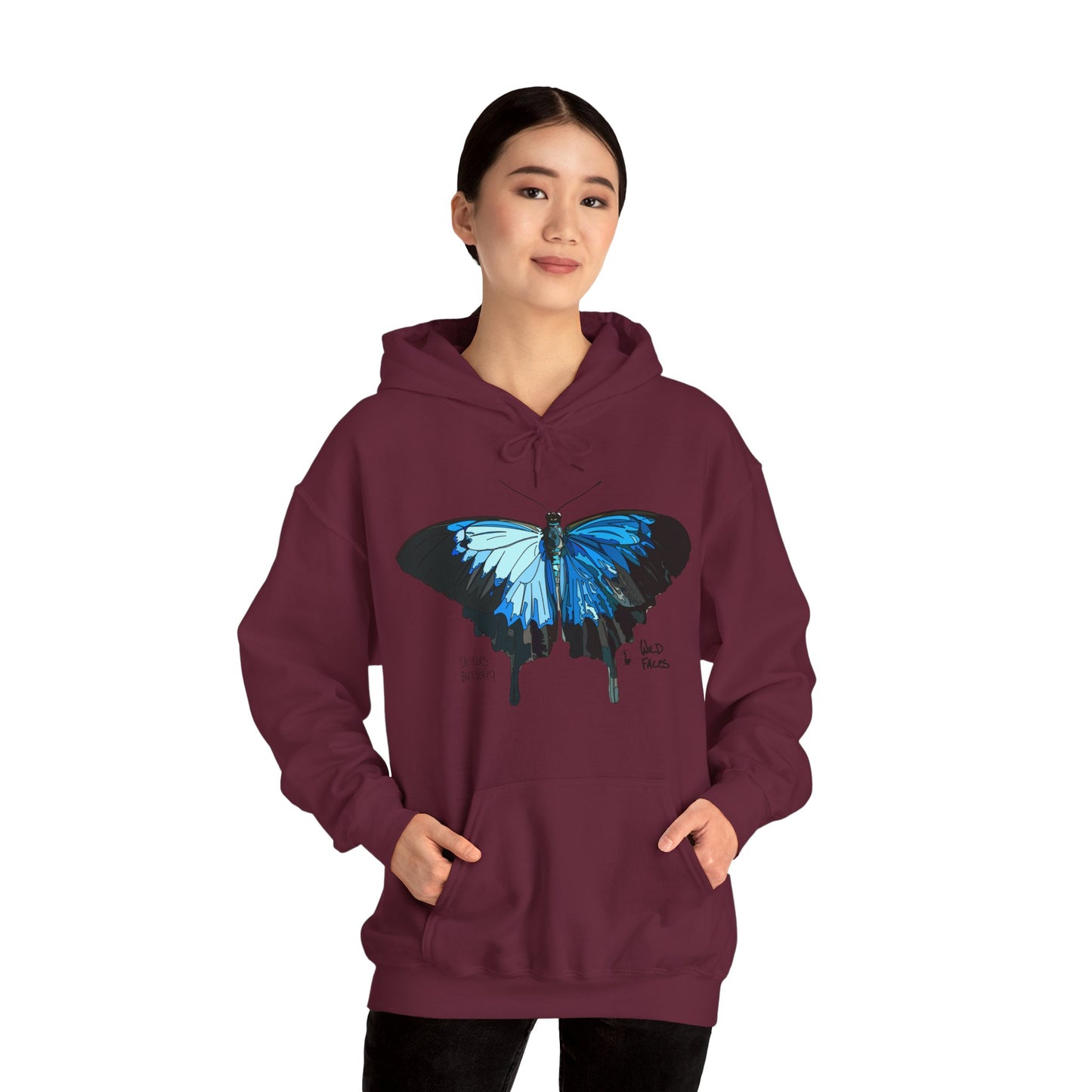 Ulysses Butterfly | Unisex Heavy Blend™ Hooded Sweatshirt