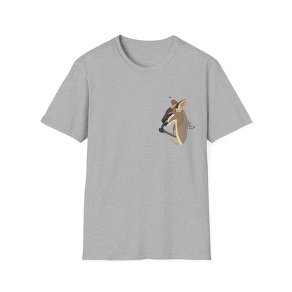 Whiptail Wallaby - Small design - Unisex Softstyle T-Shirt Printify