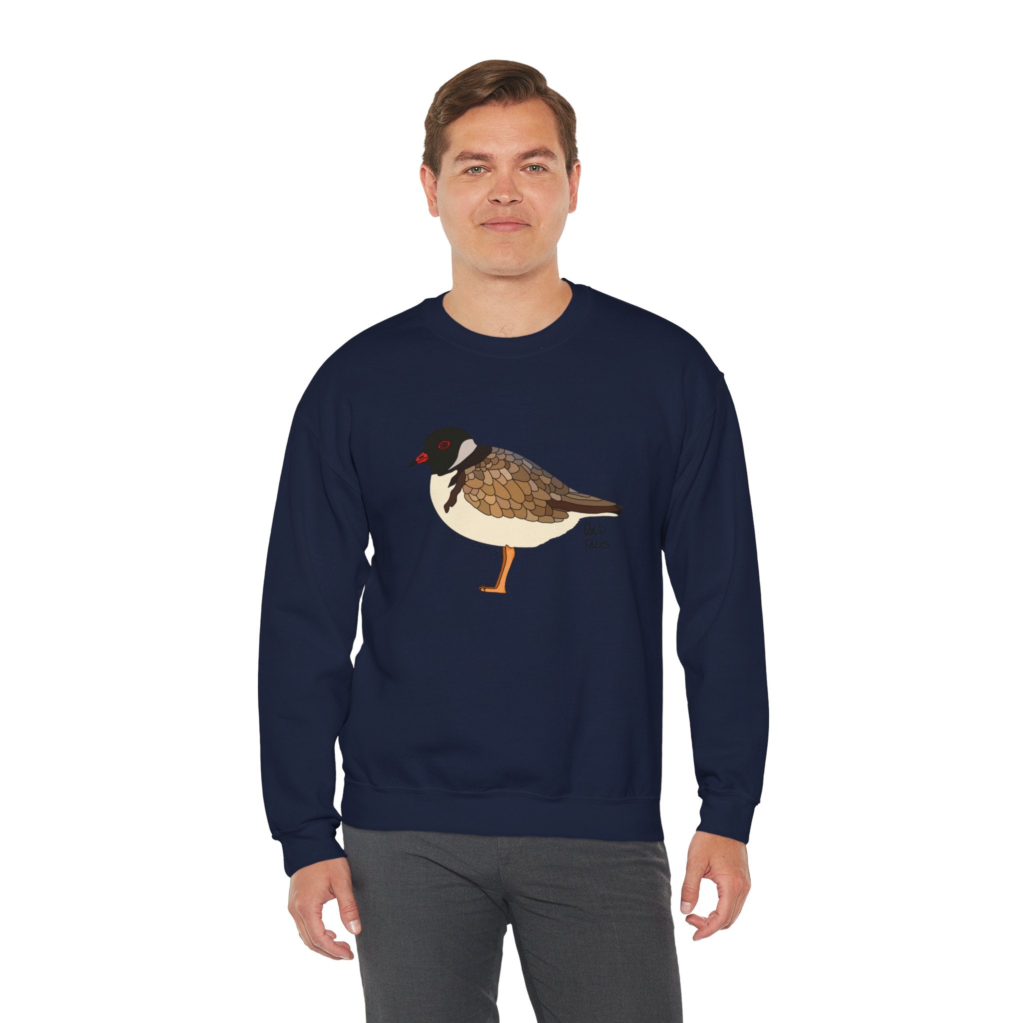 Hooded Plover Sweatshirt | Unisex Heavy Blend™ Crewneck Printify