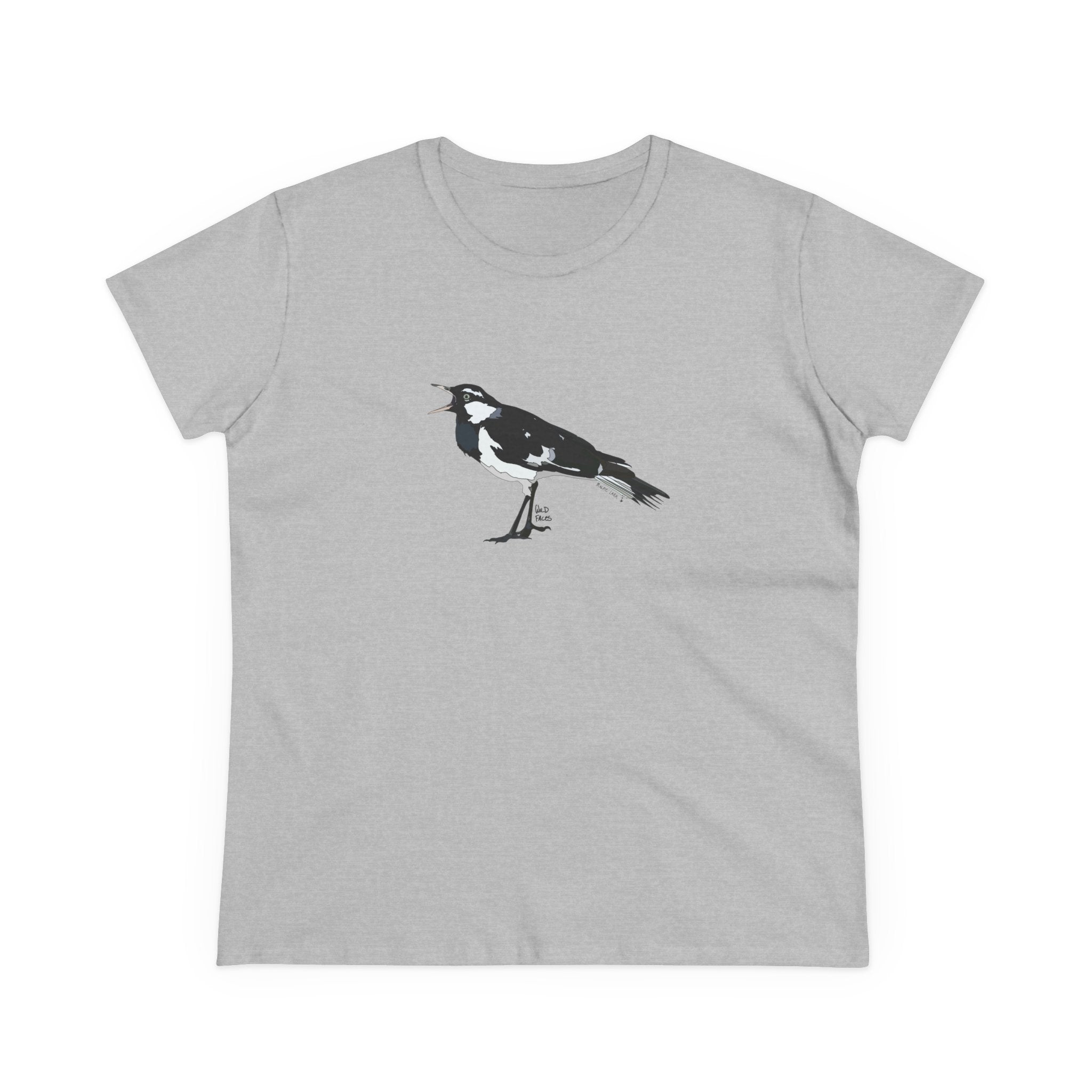 Magpie-Lark - Women's Midweight Cotton Tee