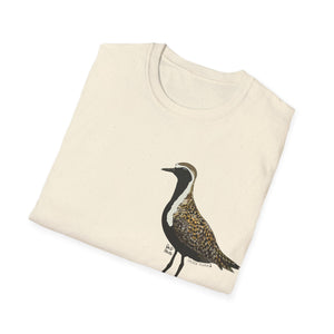 Golden Plover - Small design - Unisex Softstyle T-Shirt Printify