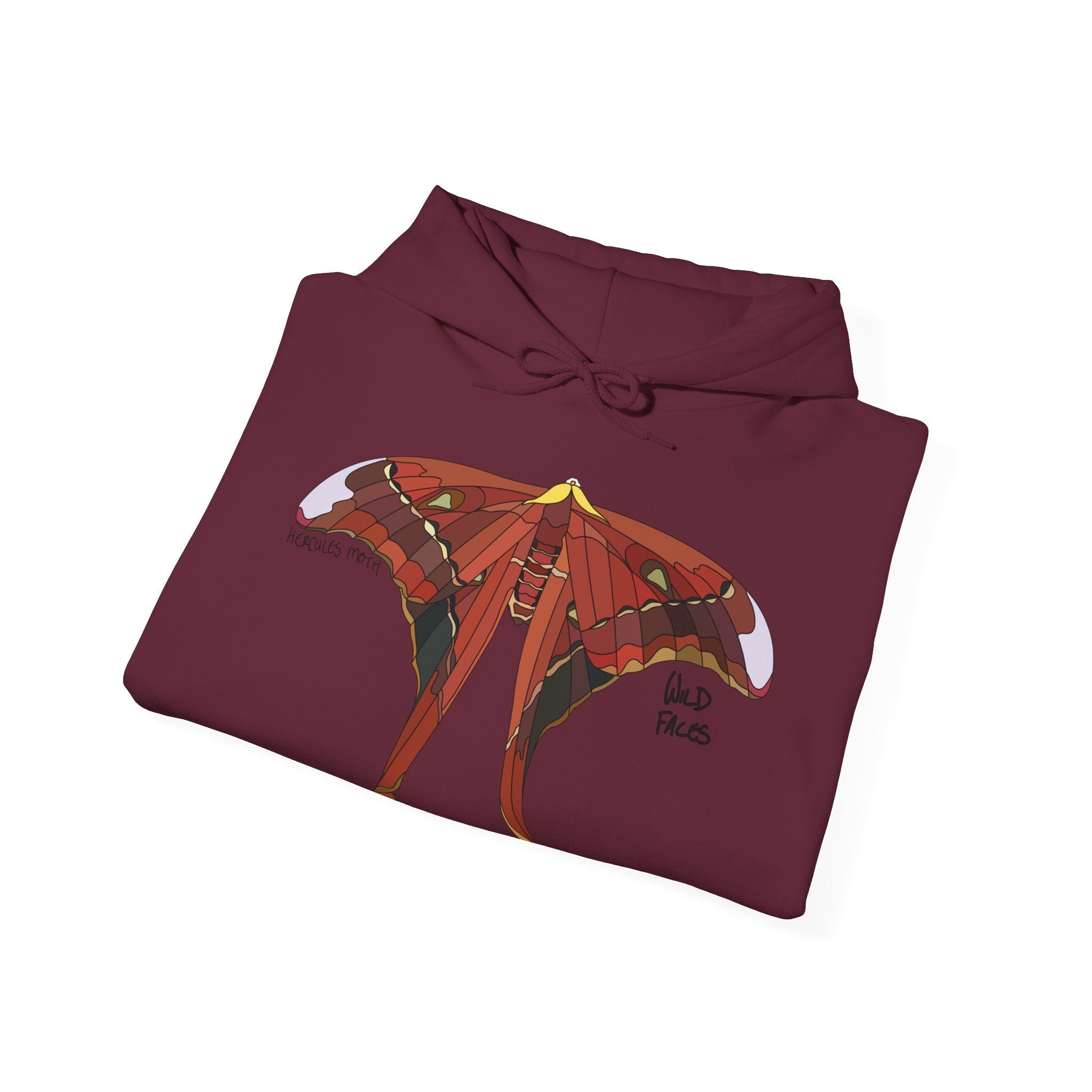 Hercules Moth | Unisex Heavy Blend™ Hooded Sweatshirt Printify