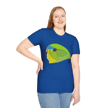 Orange-bellied Parrot - Unisex Softstyle T-Shirt