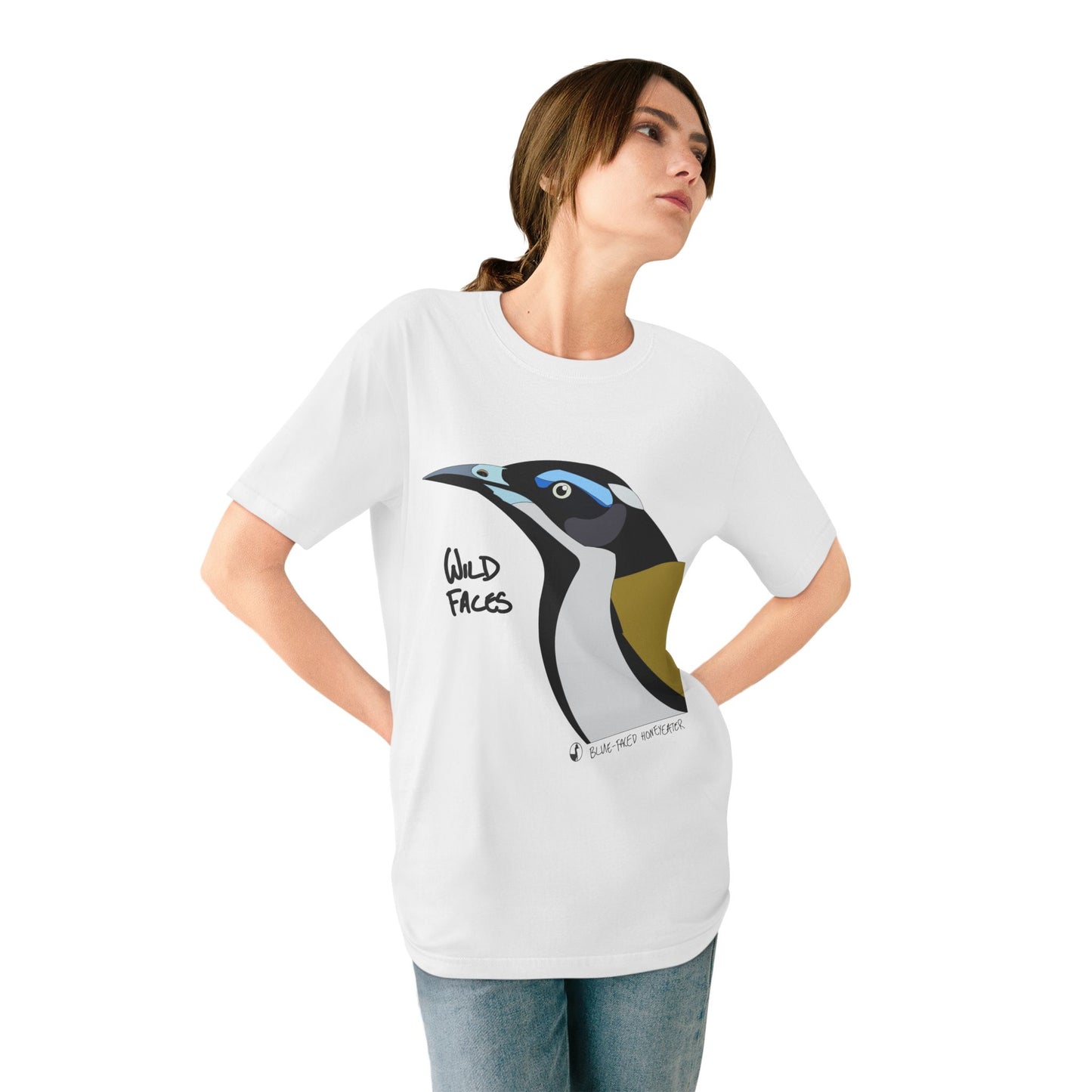 Blue-faced Honeyeater | Organic Staple T-shirt