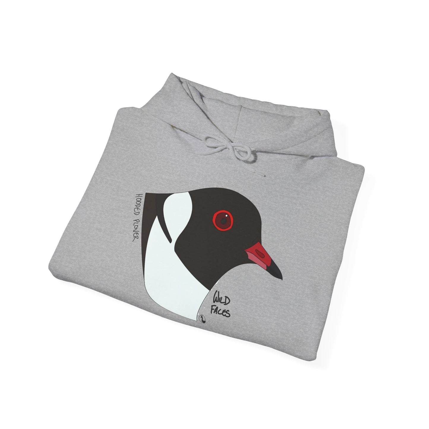 Hooded Plover (head) | Unisex Heavy Blend™ Hooded Sweatshirt