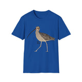 Eastern Curlew- Unisex Softstyle T-Shirt Printify