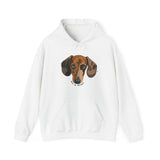 Dachshund (Keen as mustard) | Unisex Heavy Blend™ Hooded Sweatshirt