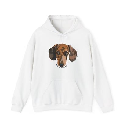Dachshund (Keen as mustard) | Unisex Heavy Blend™ Hooded Sweatshirt