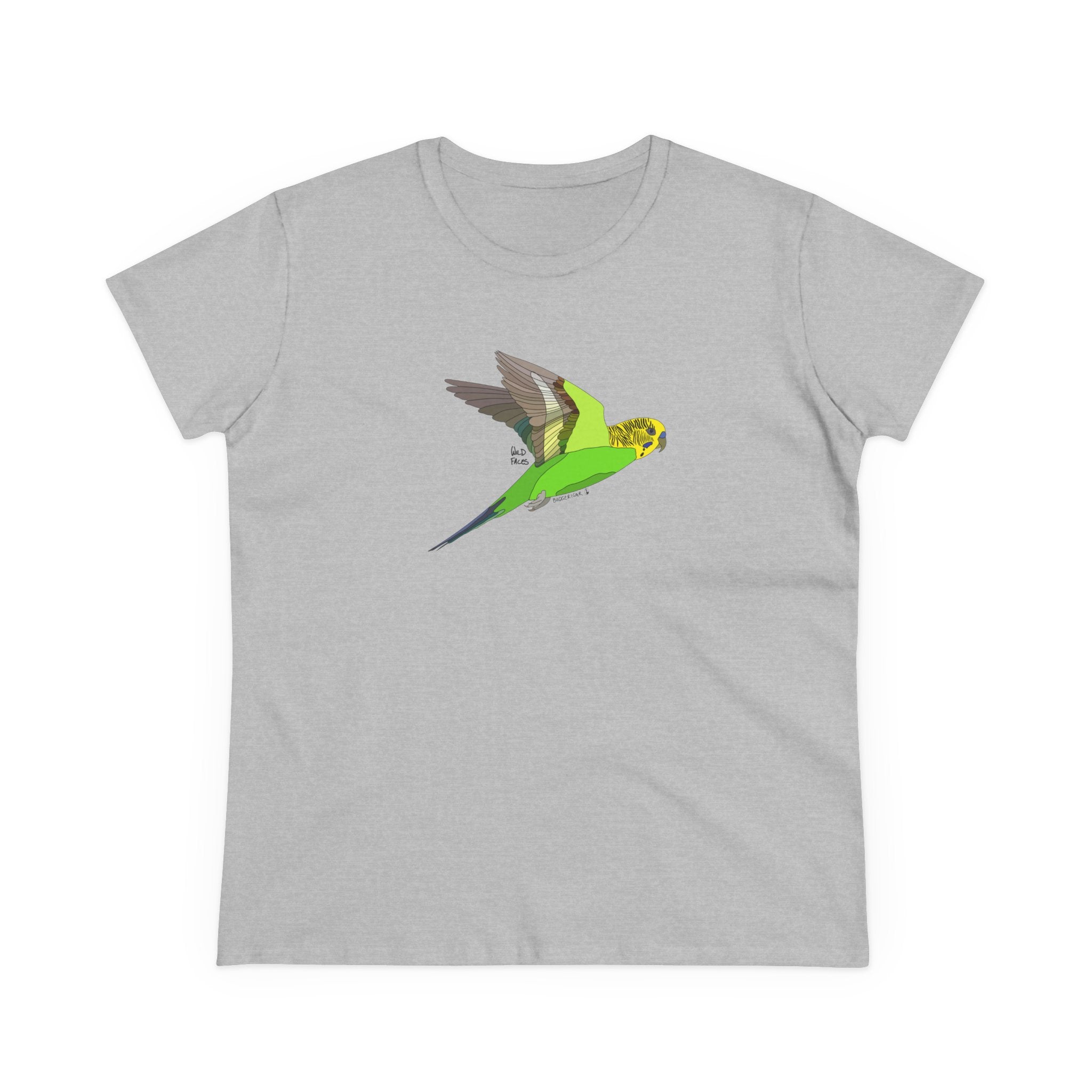 Budgerigar - Women's Midweight Cotton Tee