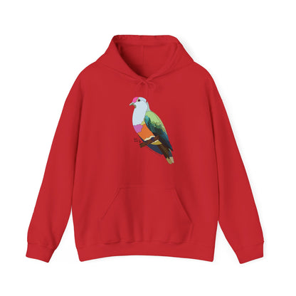 Rose-crowned Fruit Dove | Unisex Heavy Blend™ Hooded Sweatshirt