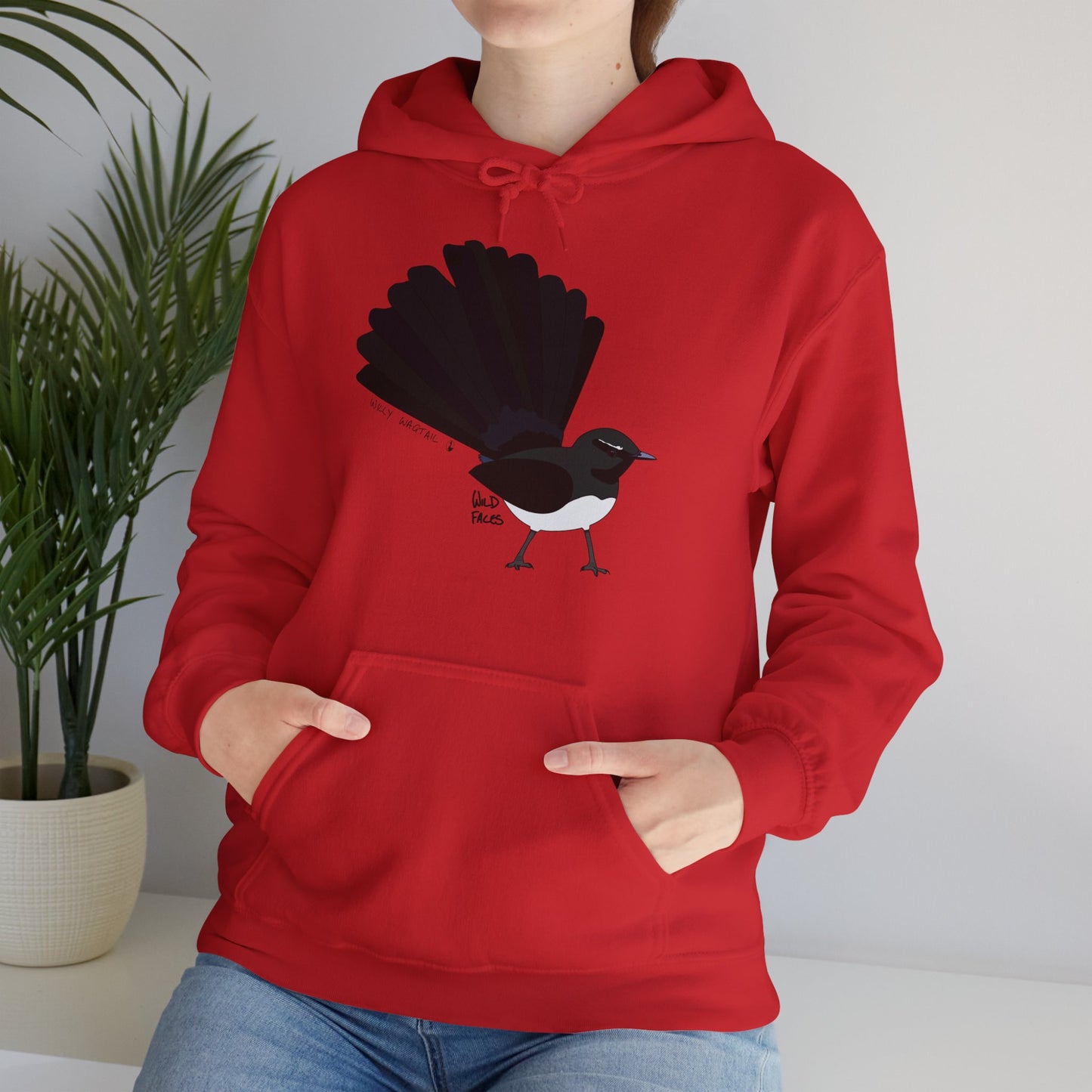 Willy Wagtail | Unisex Heavy Blend™ Hooded Sweatshirt