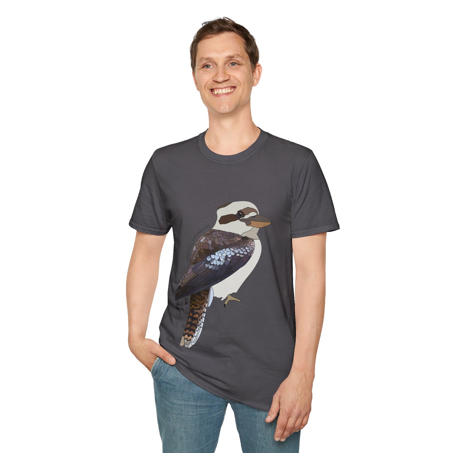 Laughing Kookaburra - Unisex Softstyle T-Shirt