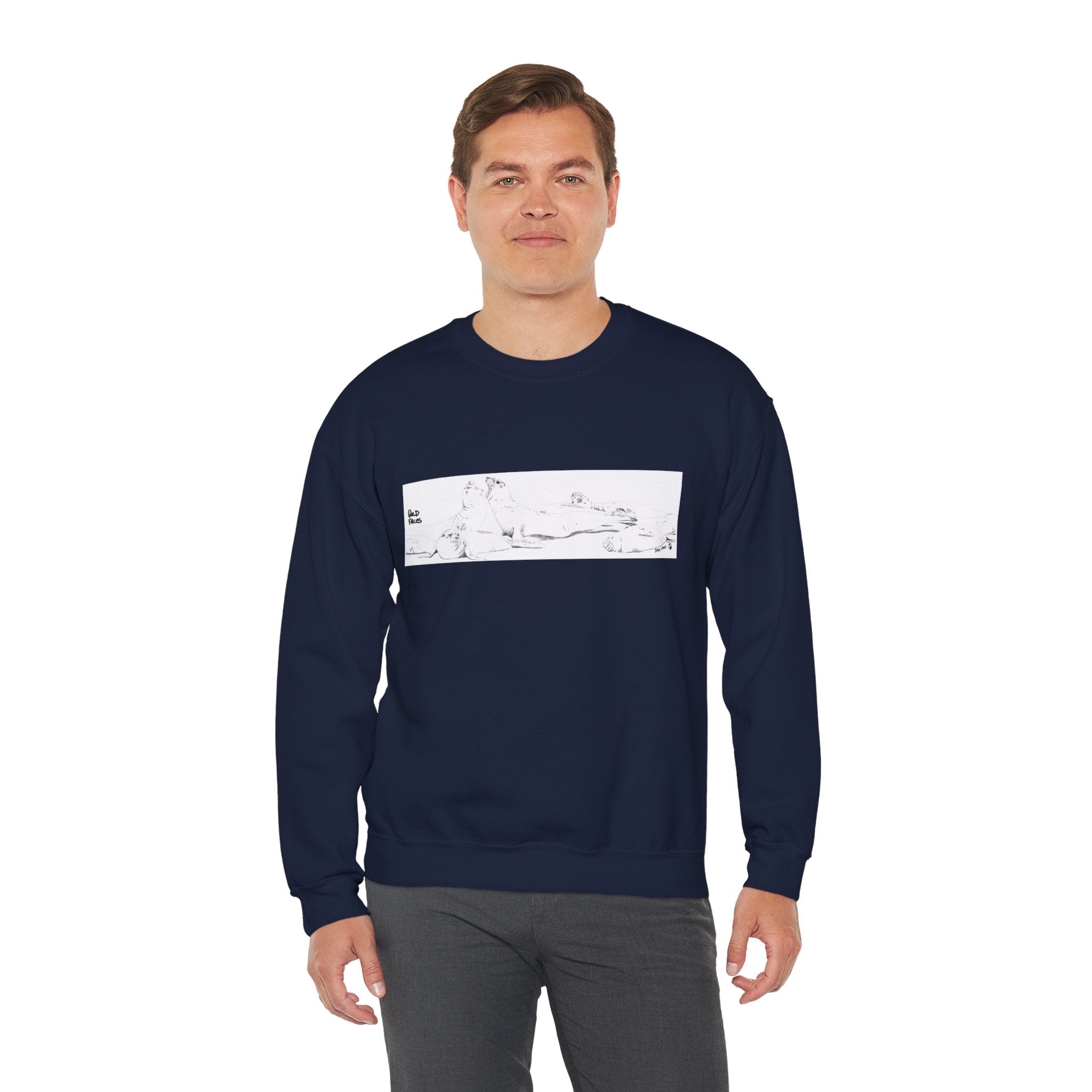 Sealion Sweatshirt | Unisex Heavy Blend™ Crewneck Printify