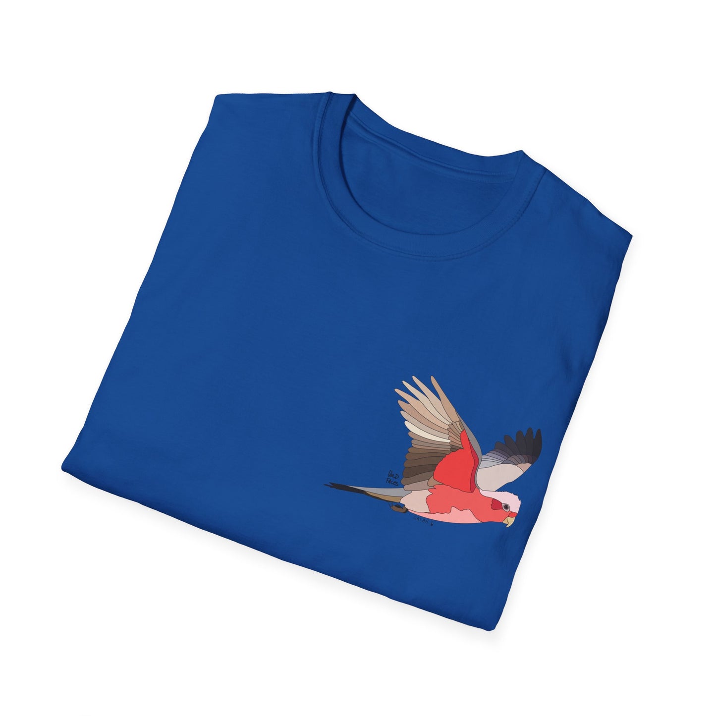 Galah - Small design - Unisex Softstyle T-Shirt