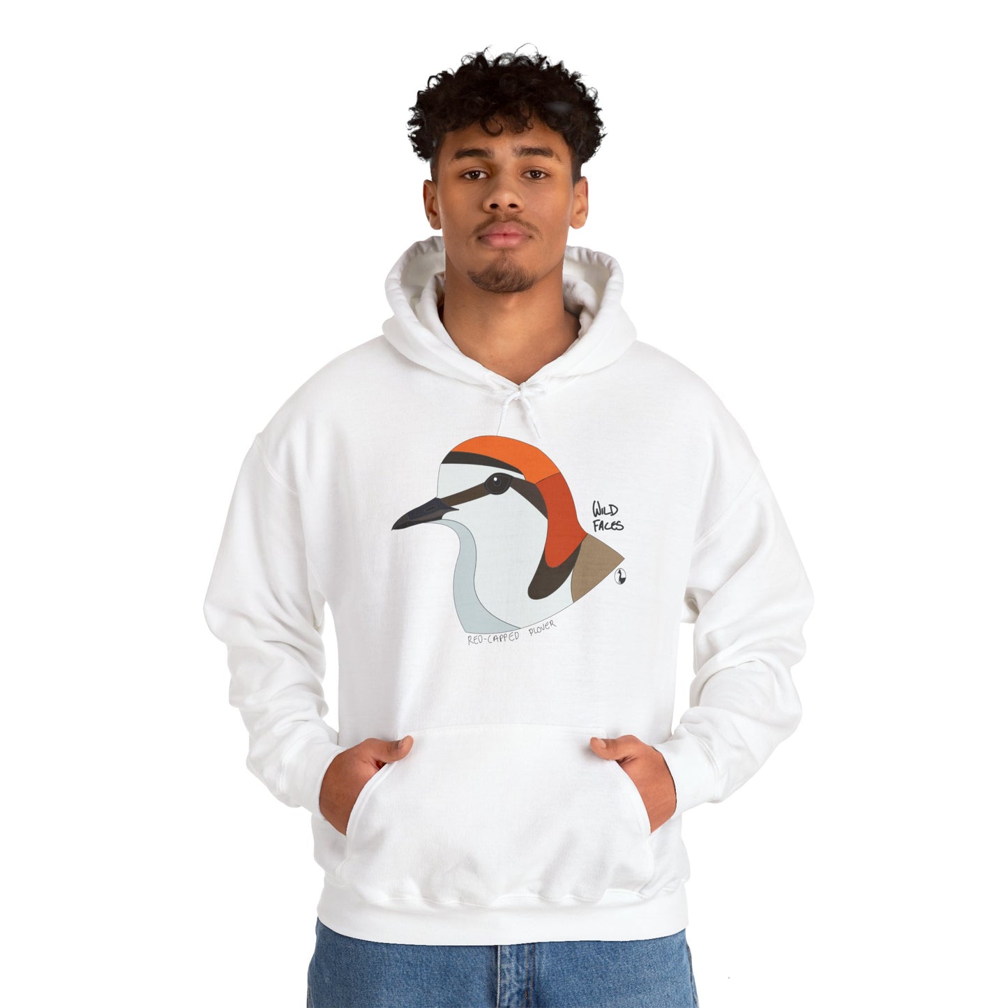 Red-capped Plover | Unisex Heavy Blend™ Hooded Sweatshirt