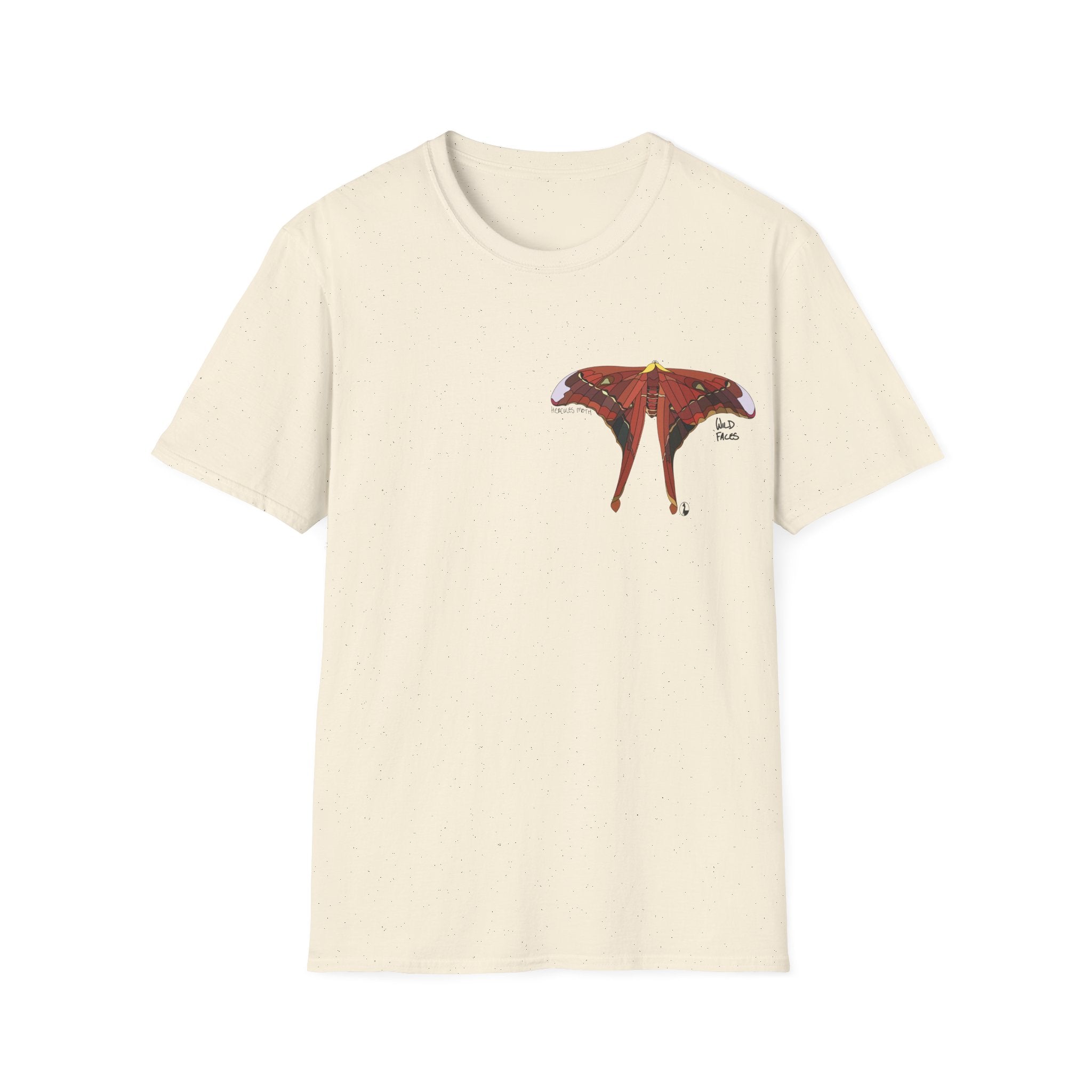Hercules Moth - Small design - Unisex Softstyle T-Shirt Printify