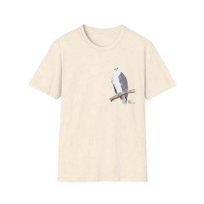 White-bellied Sea Eagle - Small design - Unisex Softstyle T-Shirt