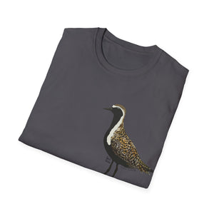 Golden Plover - Small design - Unisex Softstyle T-Shirt Printify