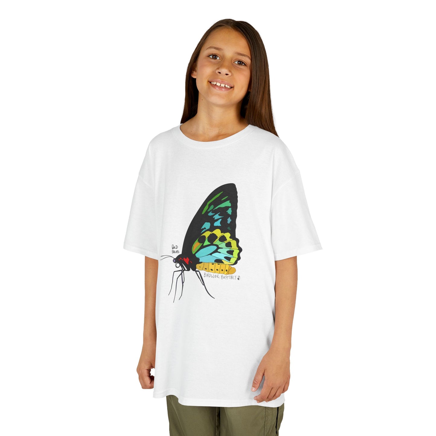 Birdwing Butterfly | Kids Heavy Cotton™ Tee