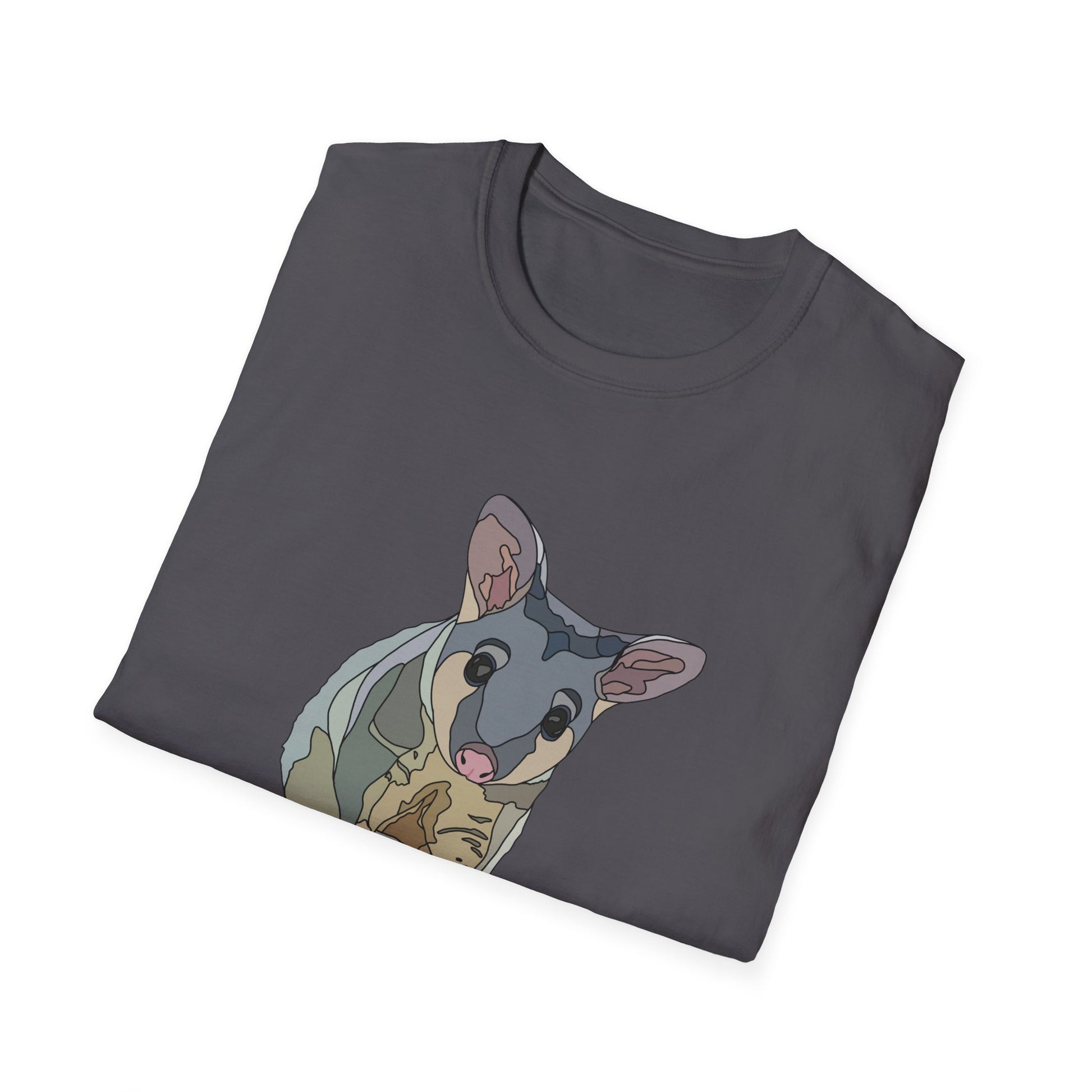 Common Brushtail Possum - Unisex Softstyle T-Shirt Printify