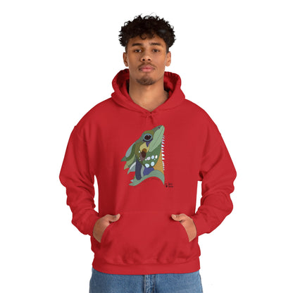 Boyd's Forest Dragon | Unisex Heavy Blend™ Hooded Sweatshirt