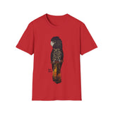 Red-tailed Black Cockatoo - Unisex Softstyle T-Shirt