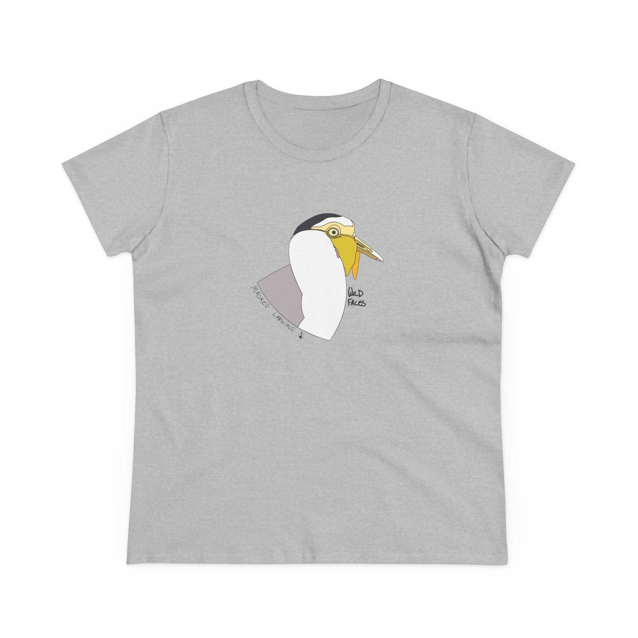 Masked Lapwing - Women's Midweight Cotton Tee