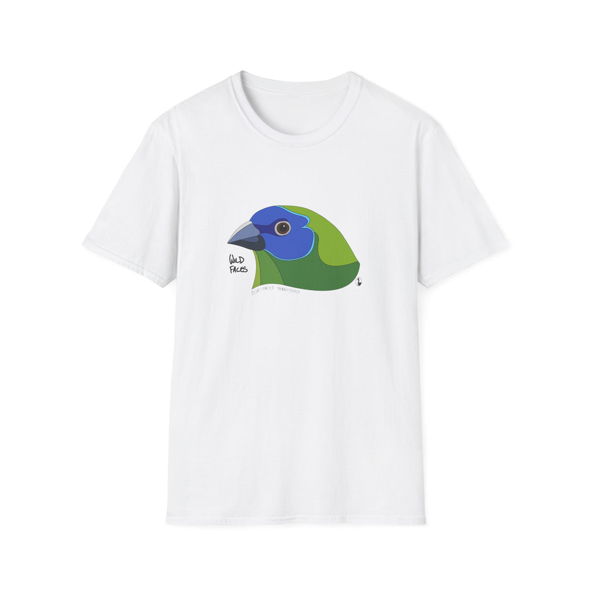 Blue-faced Parrotfinch - Unisex Softstyle T-Shirt