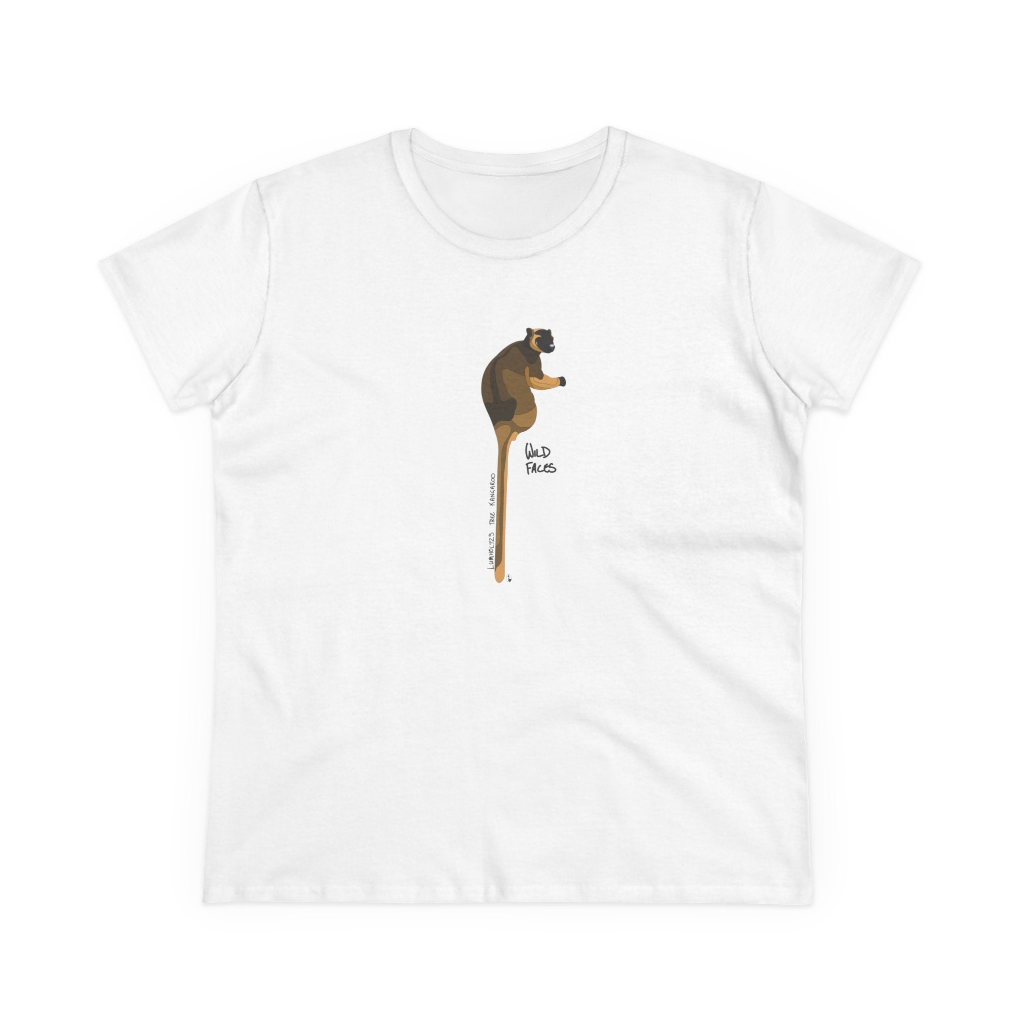 Lumholtz's Tree Kangaroo - Women's Midweight Cotton Tee