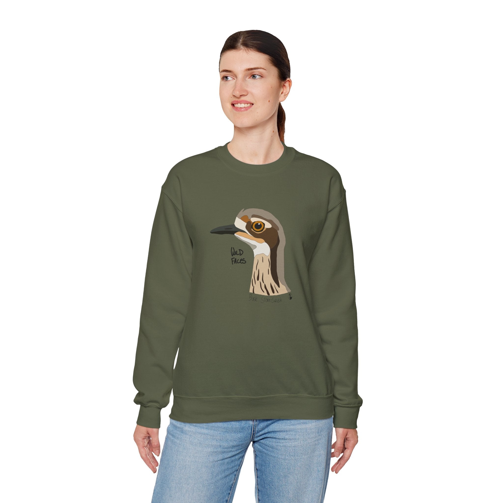 Bush Stone-curlew Sweatshirt | Unisex Heavy Blend™ Crewneck Printify