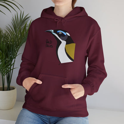 Blue-faced Honeyeater | Unisex Heavy Blend™ Hooded Sweatshirt