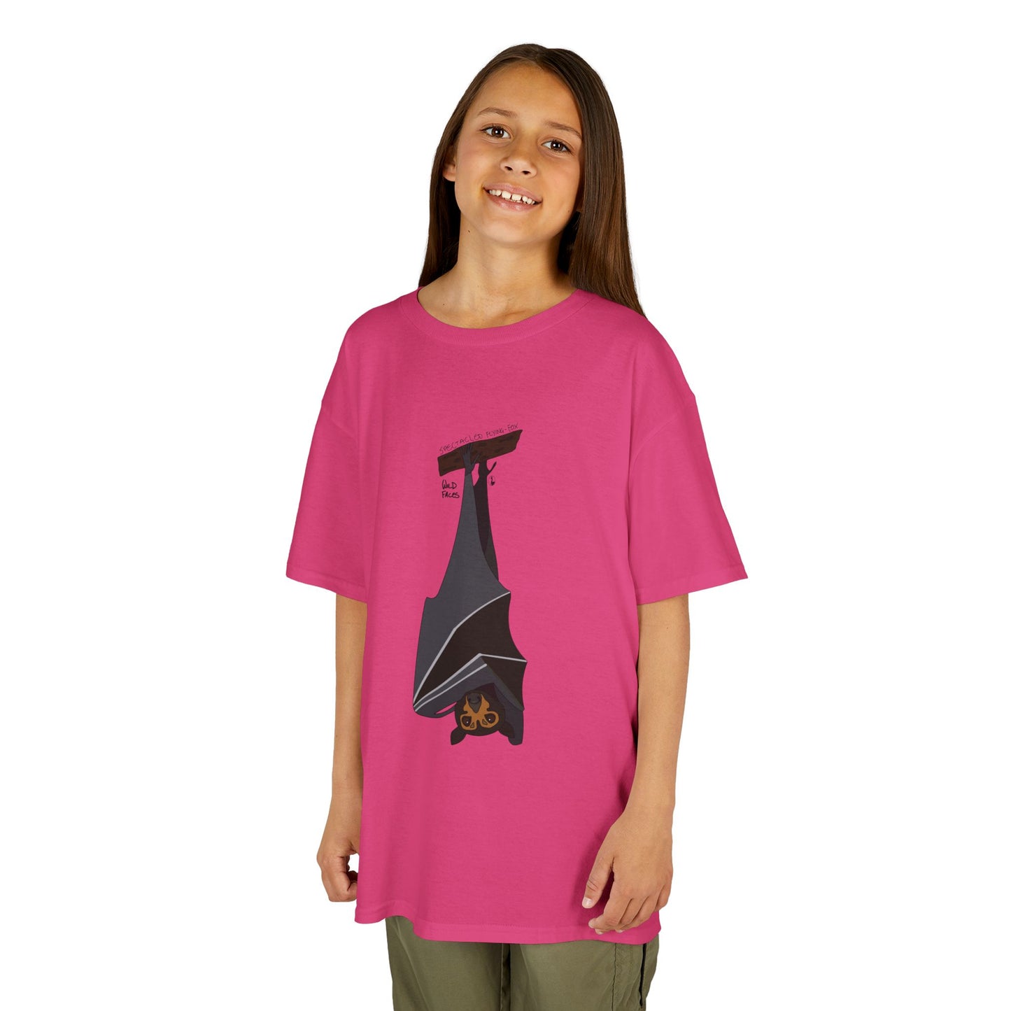 Spectacled Flying Fox | Kids Heavy Cotton™ Tee