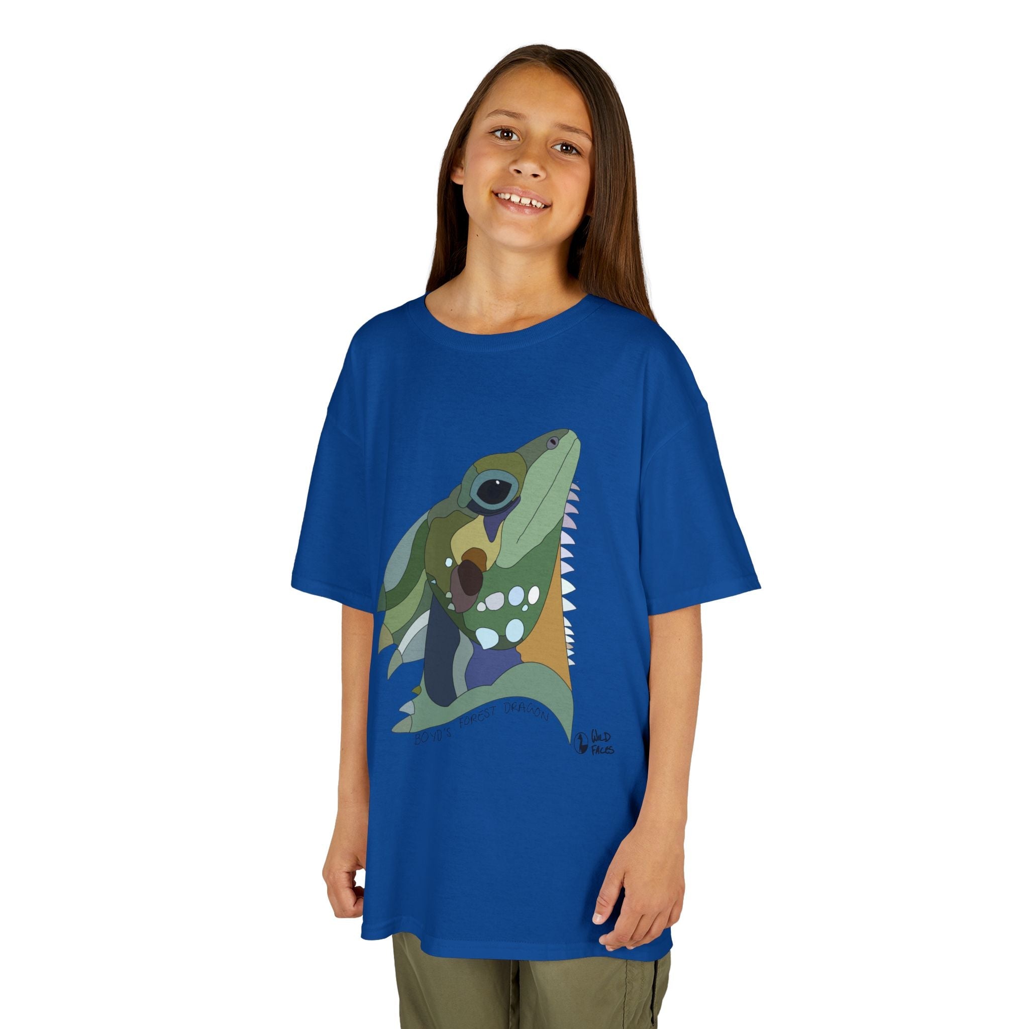 Boyd's Forest Dragon | Kids Heavy Cotton™ Tee Printify