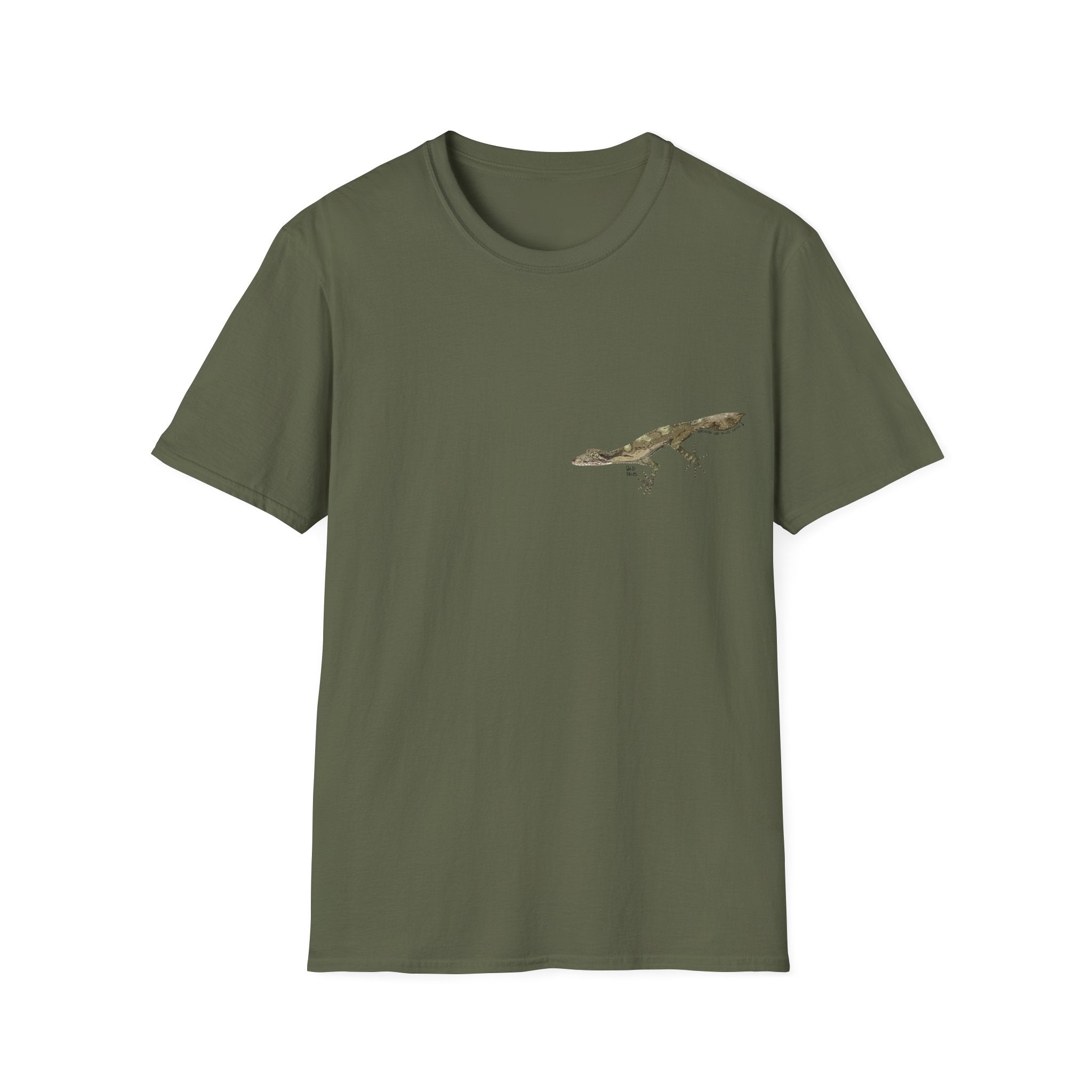 Northern Leaf-tailed Gecko - Small design - Unisex Softstyle T-Shirt